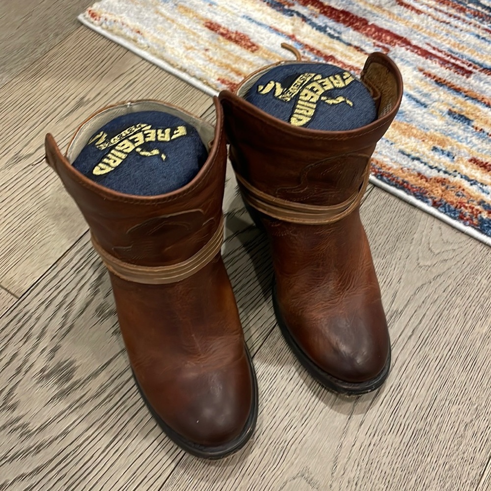 Leather Freebird Booties size 7